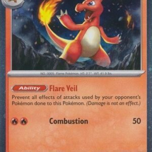 SV Paldean Fates 008/091 Charmeleon (Cosmo Holo)