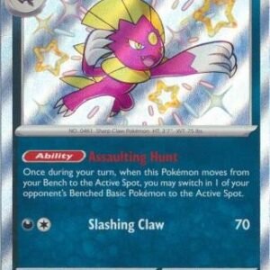 SV Paldean Fates 183/091 Weavile (Holo Shiny)