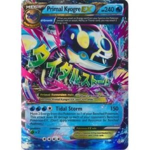 XY Primal Clash 55/160 Primal Kyogre EX (Half Art Mega)