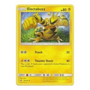 SM Burning Shadows 042/147 Electabuzz