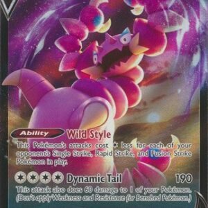 SWSH Lost Origin 118/196 Drapion V (Half Art)