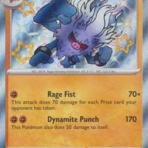 SV Paldean Fates 171/091 Annihilape (Holo Shiny)
