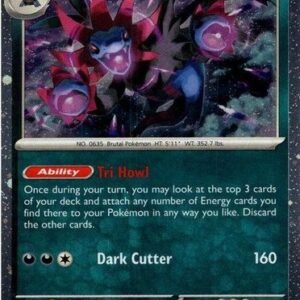 SV Paldea Evolved 140/193 Hydreigon (Cosmo Holo)