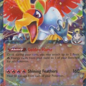 ME Ascended Heroes 026/217 Ethan's Ho-Oh ex (Half Art)
