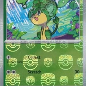 SV Black Bolt 004/086 Pansage (MASTER BALL Reverse Holo)