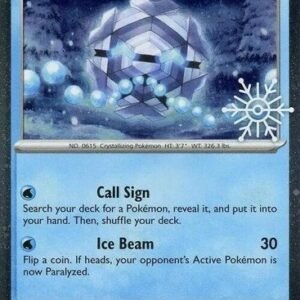 SV Surging Sparks 047/191 Cryogonal (Cosmo Holo w/ Snowflake Stamp)