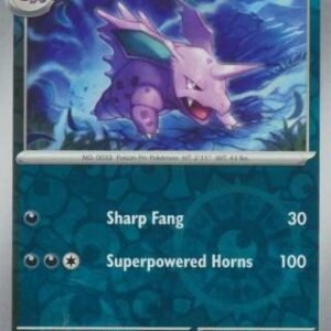 Scarlet & Violet 151 033/165 Nidorino (Reverse Holo)