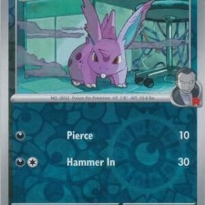 SV Destined Rivals 117/182 Team Rocket's Nidoran ♂ (Reverse Holo)