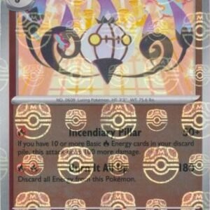 SV White Flare 018/086 Chandelure (MASTER BALL Reverse Holo)