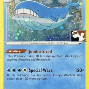 SWSH Silver Tempest 038/195 Wailord (Prize Pack League Promo Cosmo Holo)