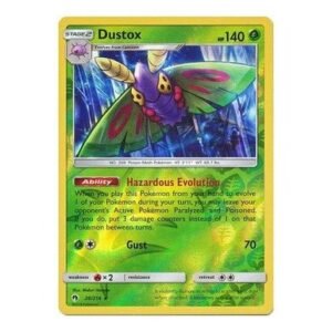 SM Lost Thunder 28/214 Dustox (Reverse Holo)