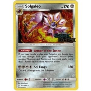 SM Cosmic Eclipse 142/236 Solgaleo (Cosmo Holo w/ Logo)