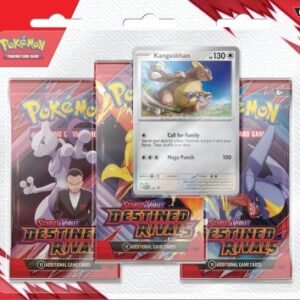 Scarlet and Violet Destined Rivals 3 Pack Blister Kangaskhan