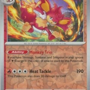 SV Paradox Rift 021/182 Simisear (Reverse Holo)