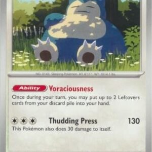 Scarlet & Violet 151 143/165 Snorlax