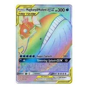 SM Team Up 183/181 Magikarp & Wailord GX (Rainbow Rare Tag Team)