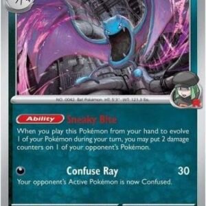 SV Destined Rivals 121/182 Team Rocket’s Golbat
