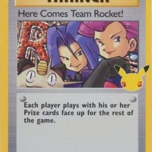 Celebrations Classic Collection 15/82 Here Comes Team Rocket (Holo)