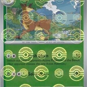 SV White Flare 007/086 Sawsbuck (POKE BALL Reverse Holo)
