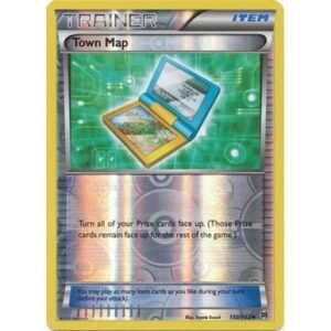 XY Break Through 150/162 Town Map (Reverse Holo)
