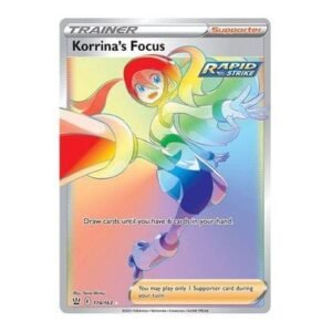 Battle Styles 174/163 Korrina's Focus (Rainbow Rare)