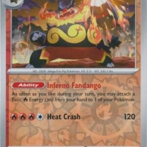 SV White Flare 013/086 Emboar (Reverse Holo)