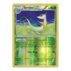 XY Fates Collide 6/124 Servine (Reverse Holo)