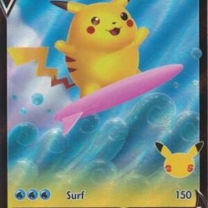 Celebrations 08/25 Surfing Pikachu V (Half Art)