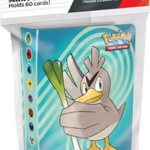 Pokemon Scarlet and Violet Mini Portfolio Farfetch'd & Psyduck (Q2 2025)