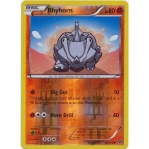 XY Base Set 60/146 Rhyhorn (Reverse Holo)