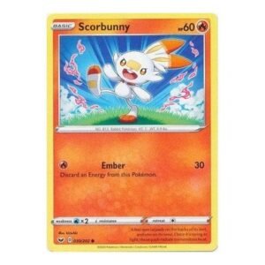 Sword & Shield (Base) 030/202 Scorbunny (Non-Holo)