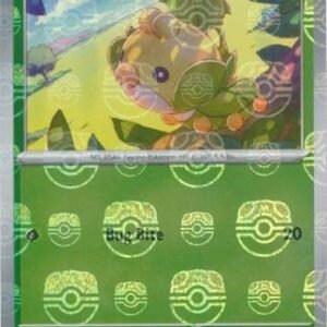 SV White Flare 001/086 Sewaddle (MASTER BALL Reverse Holo)