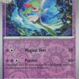 SV Paldean Fates 028/091 Kirlia (Reverse Holo)