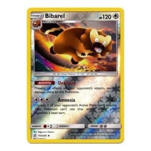 SM Unified Minds 172/236 Bibarel (Reverse Holo)