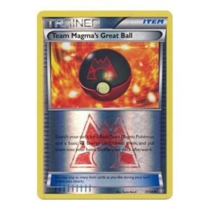 XY Double Crisis 31/34 Team Magma's Great Ball (Reverse Holo)