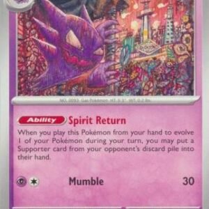 Scarlet & Violet 151 093/165 Haunter