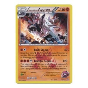 XY Double Crisis 14/34 Team Magma's Aggron (Holo)