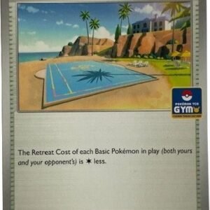 Scarlet & Violet (Base Set) 167/198 Beach Court (TCG Gym Stamp Non-Holo)