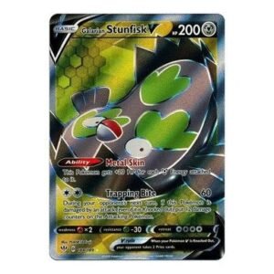 Darkness Ablaze 184/189 Galarian Stunkfisk V (Full Art)