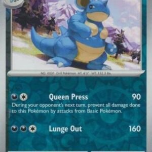 Scarlet & Violet 151 031/165 Nidoqueen (Reverse Holo)