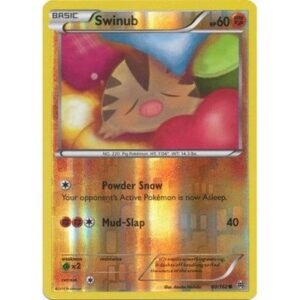 XY Break Through 080/162 Swinub (Reverse Holo)