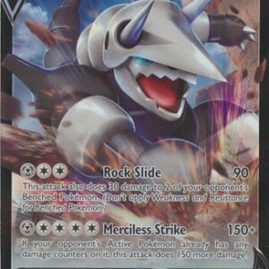 Brilliant Stars 096/172 Aggron V (Half Art)