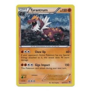 XY Furious Fists 62/111 Tyrantrum (Cosmo Holo)