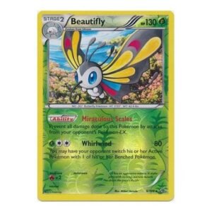 XY Roaring Skies 5/108 Beautifly (Reverse Holo)