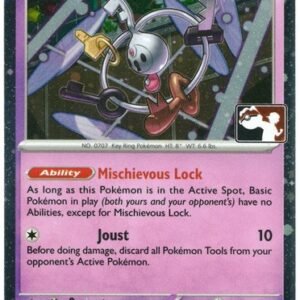 Scarlet & Violet (Base Set) 096/198 Klefki (Prize Pack League Promo Cosmo Holo)