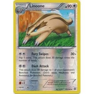 XY Primal Clash 112/160 Linoone (Reverse Holo)