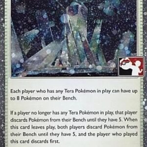 SV Stellar Crown 131/142 Area Zero Underdepths (Prize Pack League Promo Cosmo Holo)