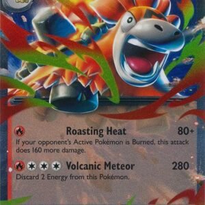 Mega Evolution 022/132 Mega Camerupt ex (Half Art)
