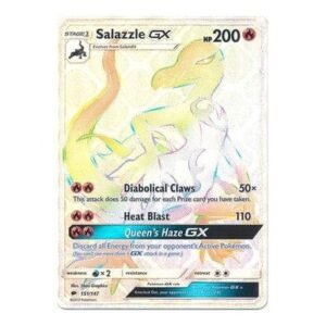 SM Burning Shadows 151/147 Salazzle GX (Rainbow Rare)