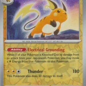 Scarlet & Violet 151 026/165 Raichu (Reverse Holo)